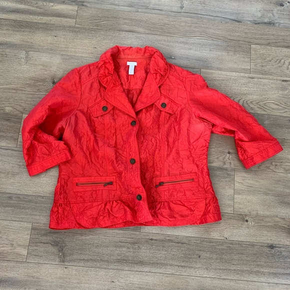 Chico's Jackets & Coats Chicos Size 3 Jacket Poshmark